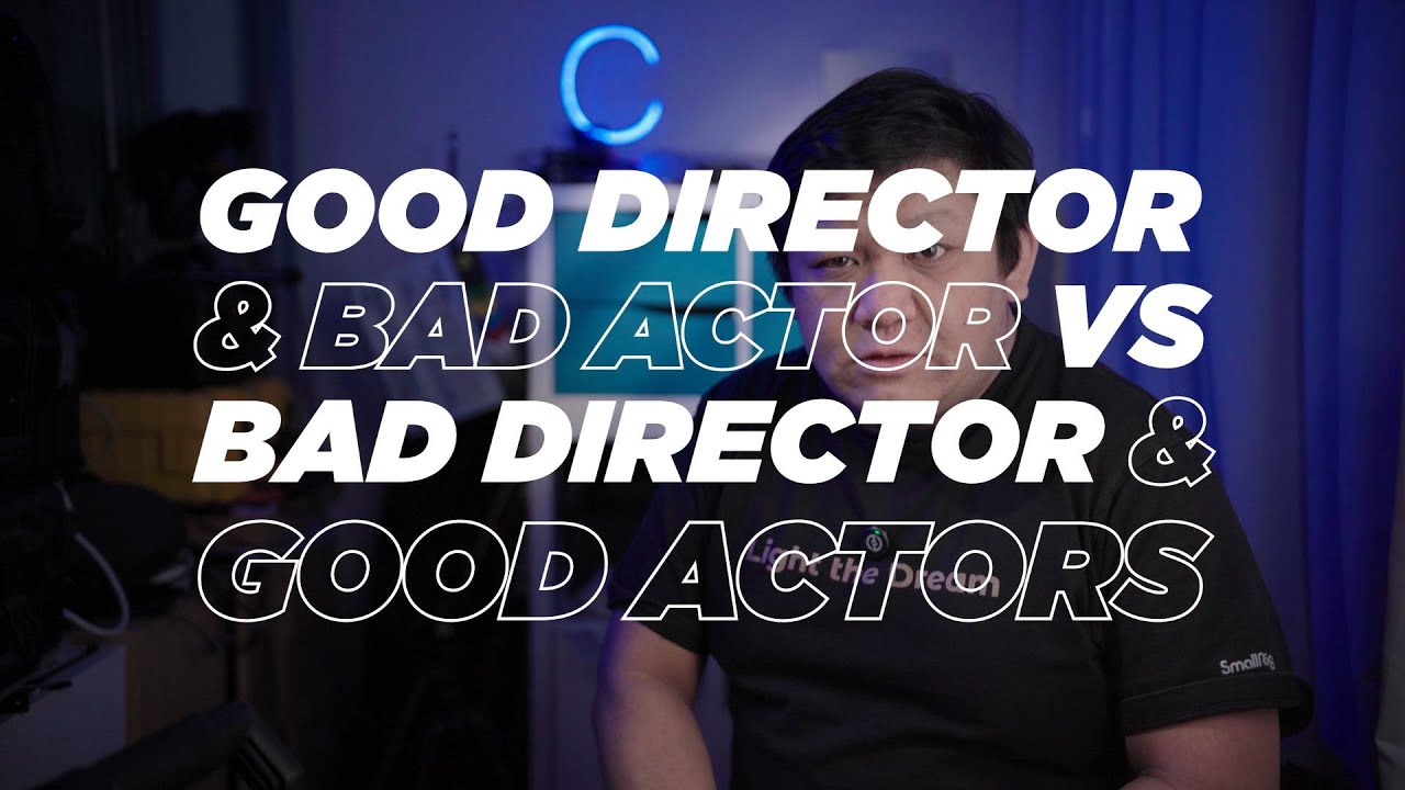 Сравнение хорошего режиссера с плохими актерами и плохого режиссера с хорошими актерами.