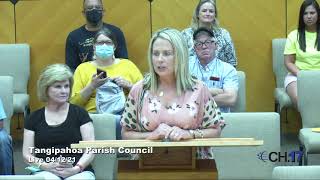Tangipahoa Parish Council Meeting | April 12, 2021