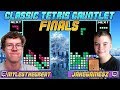 2020 CTG ICE - FINAL - Myles vs. Jake - Classic Tetris Gauntlet SEASON OF ICE Tourney