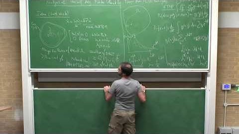 Lecture 9: (U. of Cambridge): Oscillatory escape (Part 2) and the  Narrow Escape Problem.