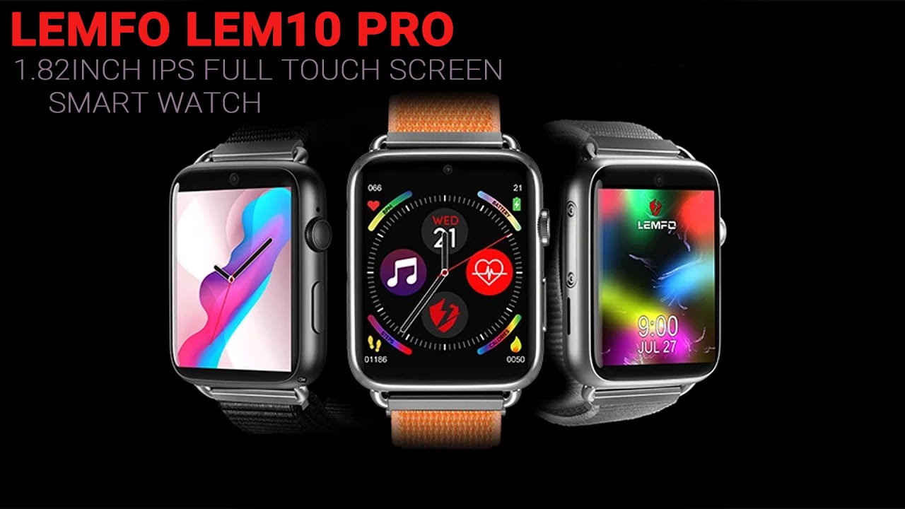 LEMFO LEM10 Pro 1 82inch IPS Full Touch Screen smart Watch