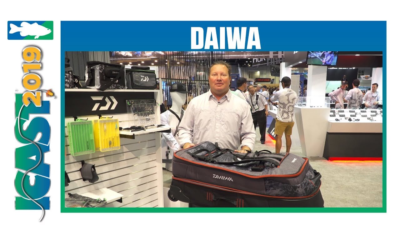 Daiwa D-Vec Deluxe Rolling Travel Bag with Marc Mills | iCast 2019