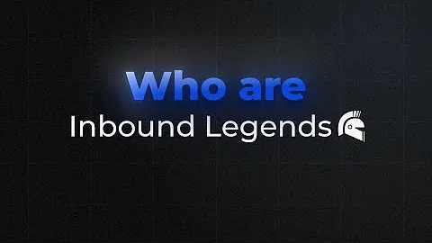 Inbound Marketing Legends YouTube Intro DONE
