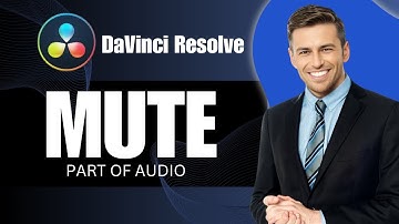 How to Mute Part of Audio in DaVinci Resolve