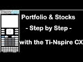 Tinspire CX: Portfolio and Stocks Solver (detailed Video) @tinspireapps