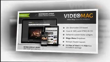 VideoMag Powerful Video HTML Template - Video ServerThemes.Net
