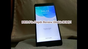 MIUI 8 Stable ROM In-Depth Review (Global ROM)  || Tech Book ||