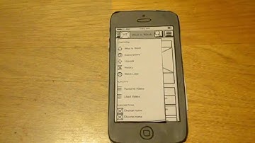 YouTube Redesign - Paper Prototype Walkthrough