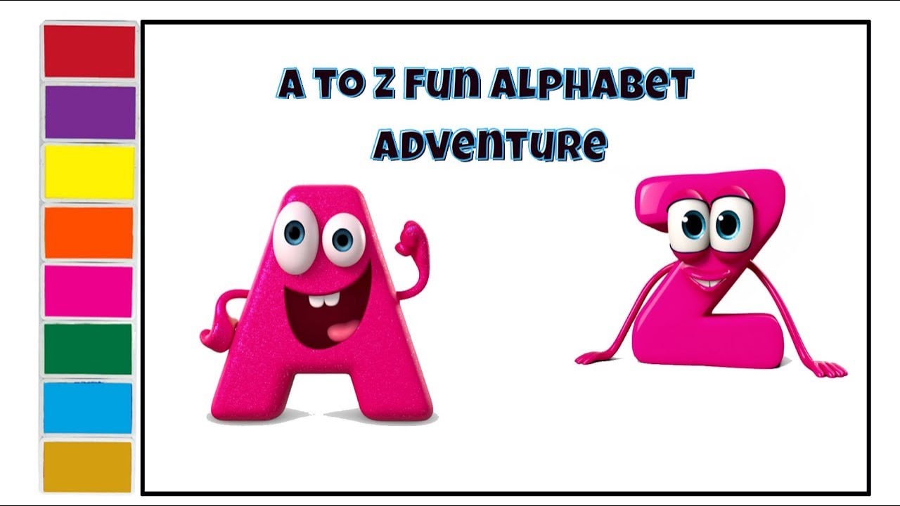 ABC Song with Fun Characters! | Learn Alphabet A to Z for Kids 🌈📚 - YouTube