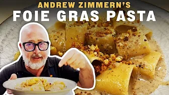 Recipe: Foie Gras Pasta | Andrew Zimmern