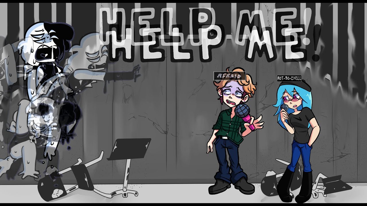 Friday Night Funkin' : GTFO FC (Hard) but sung by Tanrie, Senpai, and Sky - Haunted Hearts