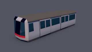 Hong Kong - MTR (low poly)