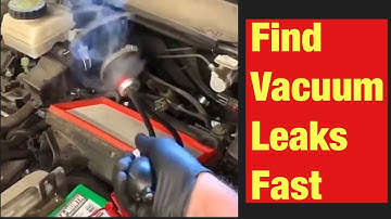 How To Find Vacuum Leaks Fast And Easy