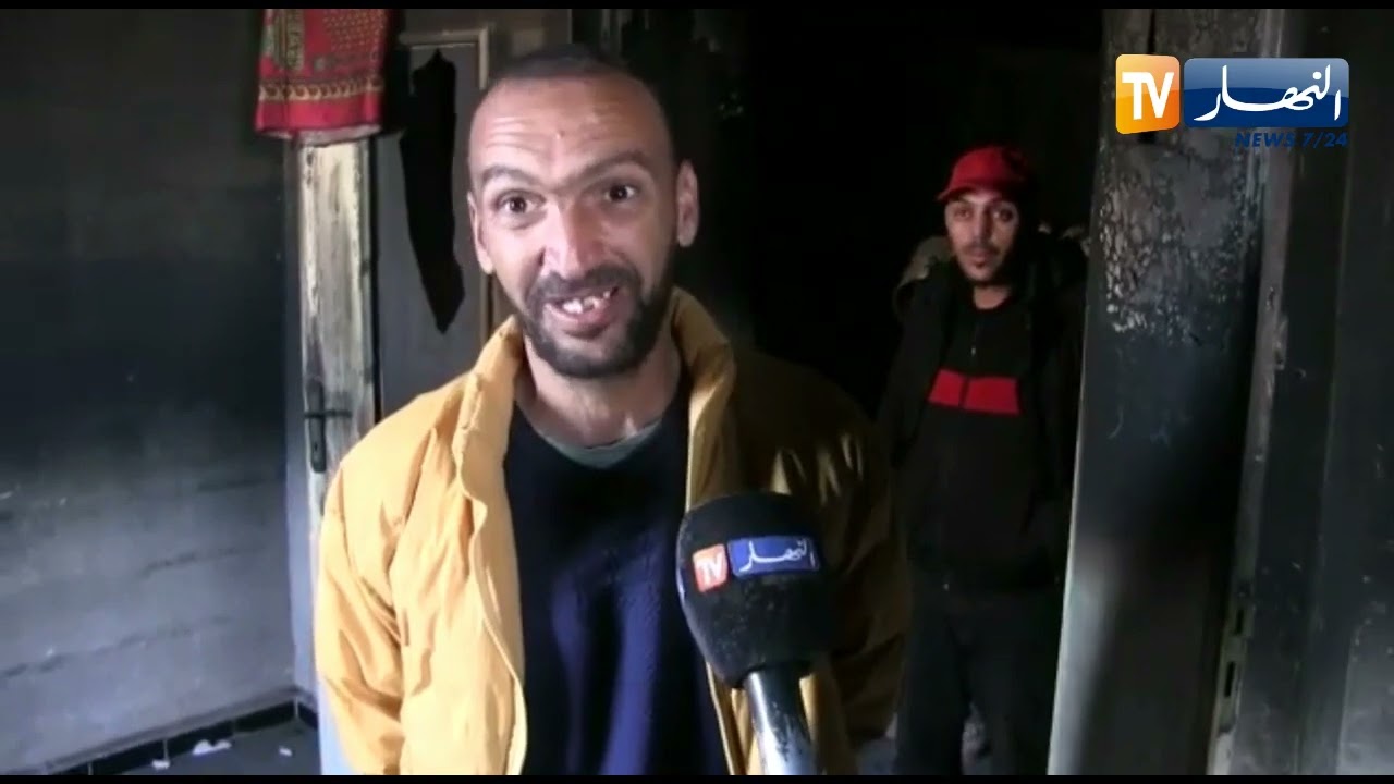 المسيلة .. شاهد مخلفات الحريق الذي وقع بعمارة في حي الوئام ببلدية سيدي عيسى