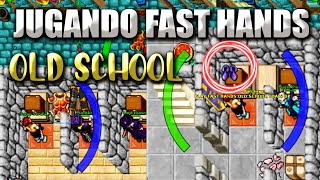 TIBIA | JUGANDO FAST HANDS OLD SCHOOL | ¿Saben CÓMO se JUEGA | TIBIA en ESPAÑOL