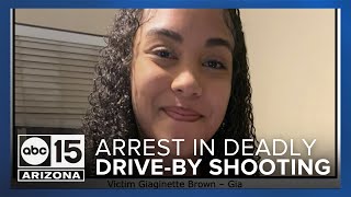 Teen arrested after drive-by shooting death of 15-year-old Giaginette Brown in Phoenix
