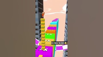 Cube Surfer! - All levels gameplay ( android, iOS ) #shorts