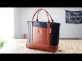 Finishing my Leather Dream Bag! // Part 3