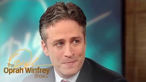 Why Oprah Called Jon Stewart's Marriage "the Real Deal" | The Oprah Winfrey Show | OWN