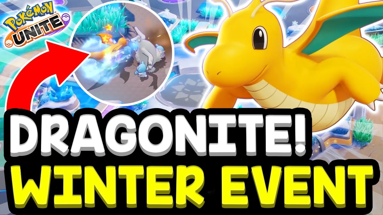 DRAGONITE, MAP CHANGES, NEW WILD POKEMON AND MORE *Holiday/Winter Event* - Pokemon Unite New Update!