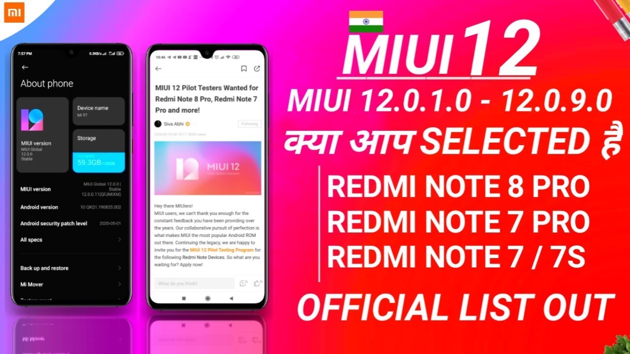 Miui 12 Ota Redmi