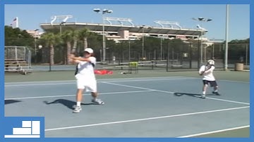 077 Application for the Two Handed Backhand Volley