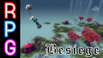 Besiege: All 25 zones with one 5 block machine, Part 2 (zones 21-25)