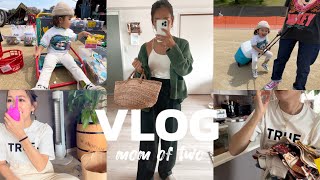 [VLOG]フリマで掘り出し物ゲット🤠🛒|アラサーコーデ👖👜|SHEIN夏物購入品🌞🌈|プチプラ子供服👶🏻👧🏼