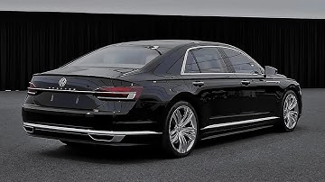 The New 2024 VW Volkswagen Phaeton D2 LWB Ultra Luxury Modern Sedan