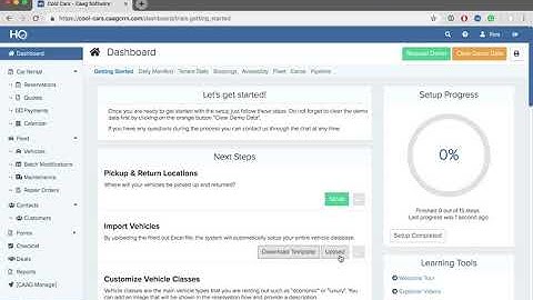 HQ Setup - Fleet Import