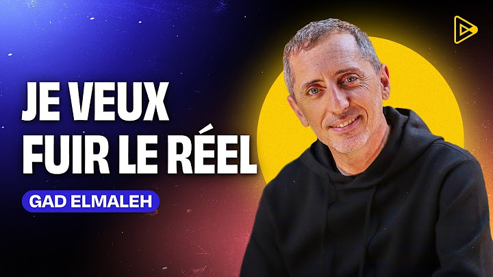 Gad Elmaleh : "Je faisais rire tout le monde, mais je ne riais plus "