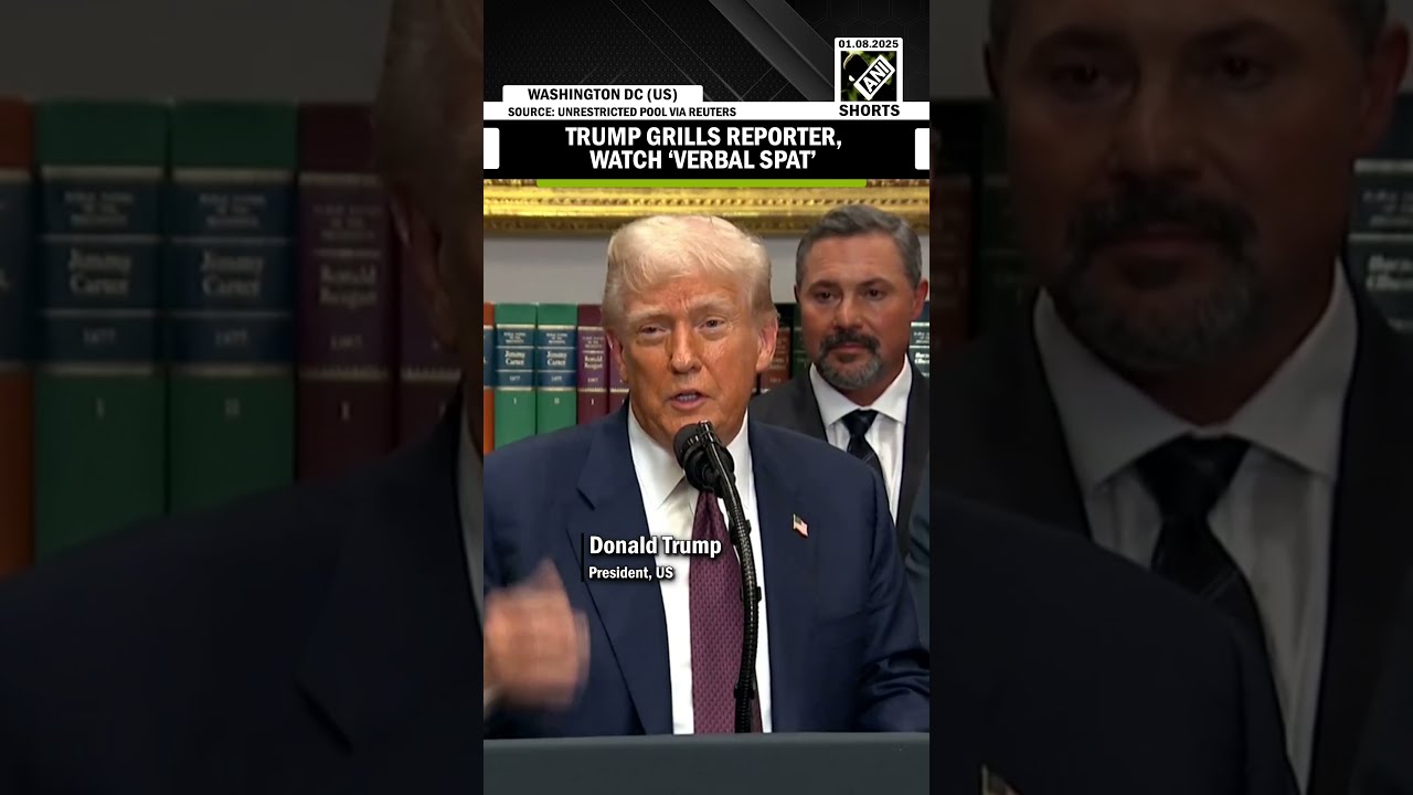  I Was Fighting Lunatics Like You President Trump Reporter Engage In Heated Debate Over Tariffs