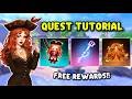 UNLOCK REWARD ITEMS!! CAPTAIN SCARLET QUEST FULL TUTORIAL FOR NEW REWARD CODE ITEMS