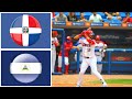 RESUMEN Republica Dominicana vs Nicaragua Preolímpico de las Américas 2021