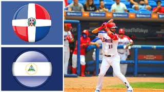 SUMMARY Dominican Republic vs Nicaragua PreOlympic of the Americas 2021