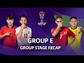 Asiancup2023  group stage recap  group e
