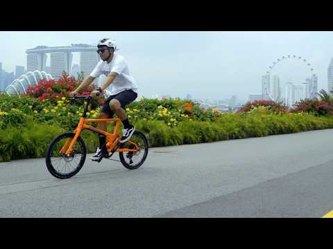 Reach - Taking the coolest mini velo for a ride - Pacific Cycles - Mighty Velo Singapore