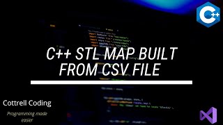 C++ STL Map from CSV Wealth