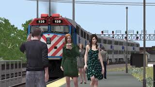 Train Simulator 2019 Metra Union Station- La Grange Platform 1