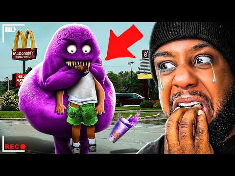 Do NOT DRINK The GRIMACE SHAKE.. (INSANE)