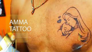 Amma tattoo | mother and son tattoo on chest | Sanjeev sangme tattoo studio  Bangalore 91649 91648 - YouTube