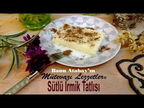 Sütlü İrmik Tatlısı (Sütlü Tatlı Tarifleri)