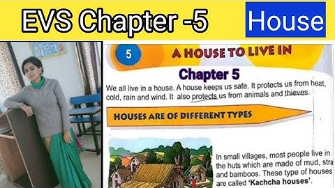 EVS CHAPTER-5||House we live in || Class 2 Evs|| DAV SCHOOL||Nidhi mam