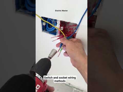 Switch and socket wiring methods