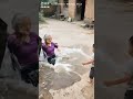 Baby vs old woman