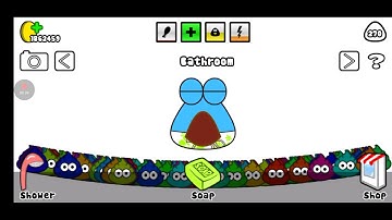 Pou Mod Game And Gameplay Part 28| Android Mobile Games No Level 1000 | Landscape Mode