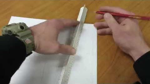 Layout for an Orthographic drawing