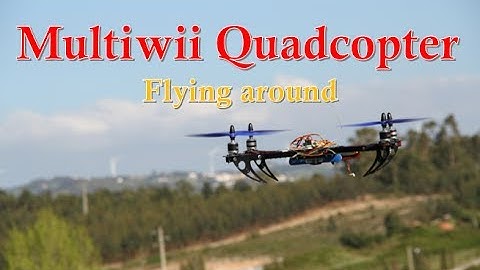 Multiwii Quadcopter - Flying around