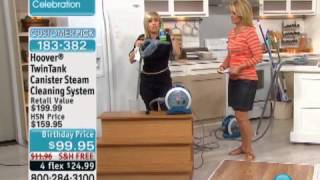 Hoover TwinTank Canister Steam Cleaning 