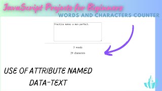 Words and charactors counter in js, Character Count, Word Count, live word counter online,